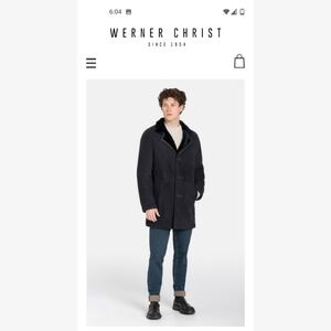 Werner Christ Lambskin Coat Jacket